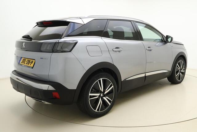Peugeot 3008 1.6 HYbrid4 300 GT Pack Business Full-option! | Nappa Leder l Massage/Verwarmd + Memory | Houtinleg l FOCAL Hi-Fi Audio l Apple Carplay & Android Auto l DAB l Adaptive Cruise l 360 Camera l 19'' LMV