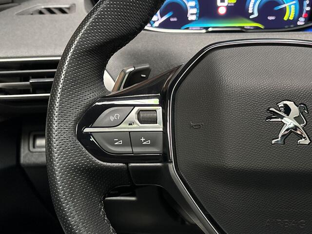 Peugeot 3008 1.6 HYbrid 225 GT Sport 225Pk Automaat (PANORAMADAK, APPLE CARPLAY, MEMORY SEATS, LEDER/ALCANTARA, STOELVERWARMING, FOCAL AUDIO, KEYLESS, ZWART HEMEL, NIEUWSTAAT)