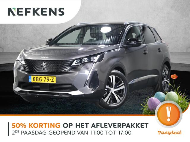 Peugeot 3008 1.6 HYbrid4 300PK GT | 1ste eigenaar | AUTOMAAT | Navigatie | Schuifkanteldak | Dodehoekdetectie | Camera | 18''LMV | Adaptief Cruise Control | AppleCarPlay/AndroidAuto | Climate Control | Virt.Cockpit | Keyless | Isofix | Privacy Glass | Parkeersensoren 