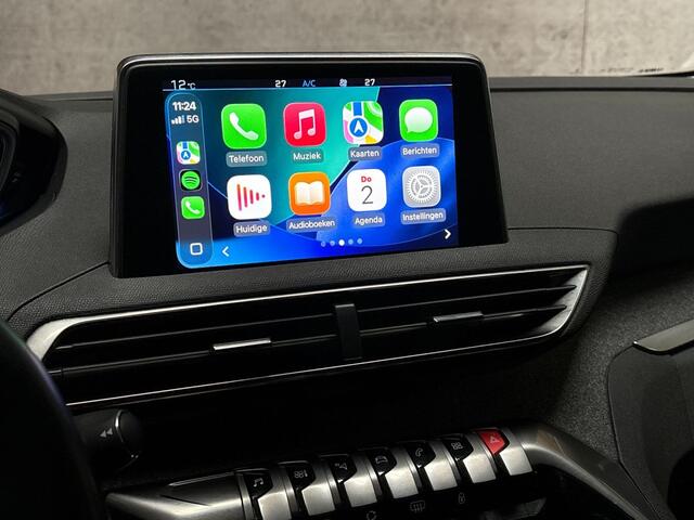 Peugeot 3008 1.2 PureTech Allure Sport Automaat (APPLE CARPLAY, PARELMOER, GROOT NAVI, 360 CAMERA, LEDER, SPORTSTOELEN, GETINT GLAS, LANE ASSIST, NIEUWSTAAT)
