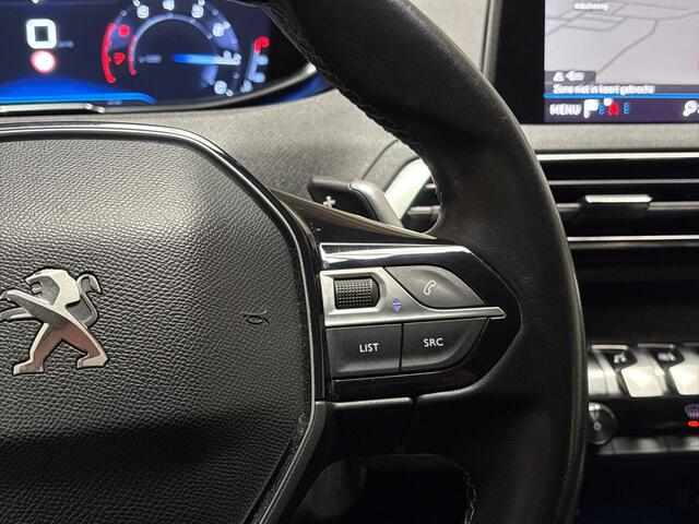 Peugeot 3008 1.2 PureTech Allure Sport Automaat (APPLE CARPLAY, PARELMOER, GROOT NAVI, 360 CAMERA, LEDER, SPORTSTOELEN, GETINT GLAS, LANE ASSIST, NIEUWSTAAT)