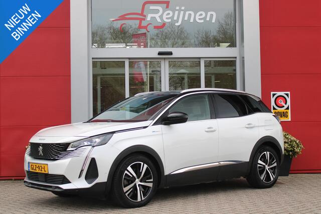 Peugeot 3008 1.6 HYbrid4 300PK GT PACK BUSINESS | CAMERA VOOR + ACHTER | APPLE CARPLAY/ANDROID AUTO | ELEKTRISCH BEDIENBARE ACHTERKLEP | ADAPTIVE CRUISE CONTROL | 18" LICHTMETALEN VELGEN | FULL LED KOPLAMPEN | DODEHOEK BEWAKING | CLIMATE CONTROL | NAVIGATIE | DAB+ RAD
