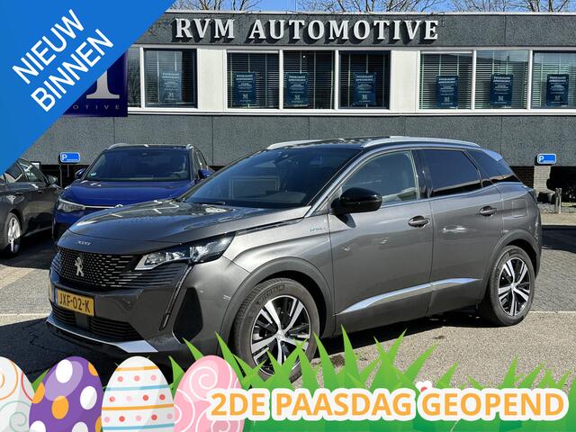 Peugeot 3008 1.6 HYbrid4 300 GT VAN ¤26.900,- NU VOOR SLECHTS ¤24.877,- Uw LENTEVOORDEEL ¤2.023,-PANORAMADAK| ADAPTIVE CRUISE CONTROL| STANDKACHEL| CAMERA VOOR + ACHTER|