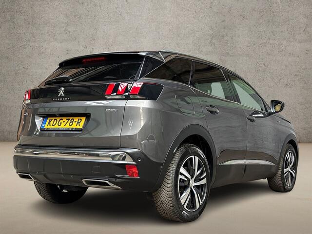 Peugeot 3008 1.2 PureTech GT-Line Automaat (PANORAMADAK, APPLE CARPLAY, 360 CAMERA, LEDER, KEYLESS, SPORTSTOELEN, ADAPTIVE CRUISE, GETINT GLAS, LANE ASSIST, NIEUWSTAAT)