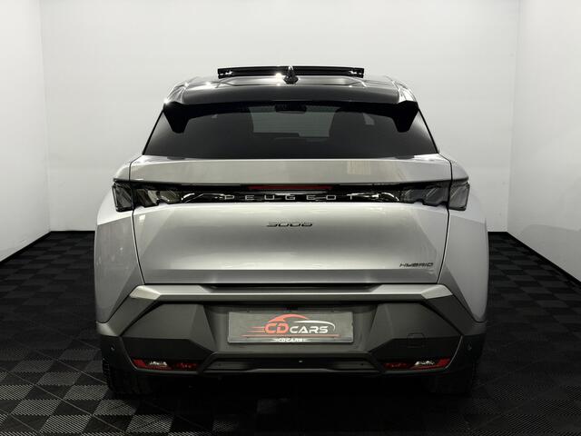 Peugeot 3008 1.2 Hybrid 145 GT Panoramadak, 360 Camera, Keyless start, Elektrische achterklep, Stoelverwarming, Cruise control, Rijstrook correctie, 1 jaar garantie