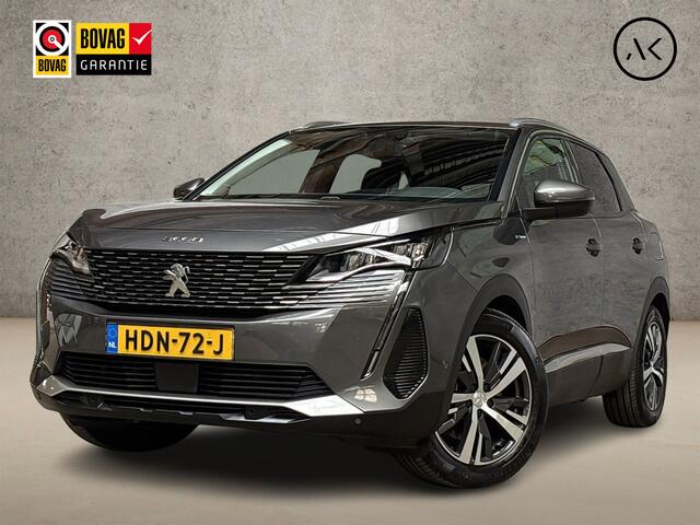 Peugeot 3008 1.6 HYbrid 225 Allure Sport 225Pk Automaat (APPLE CARPLAY, GROOT NAVI, LEDER, 360 CAMERA, SPORTSTOELEN, GETINT GLAS, CRUISE, LANE ASSIST, NIEUWSTAAT)