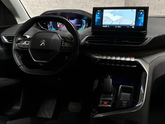 Peugeot 3008 1.6 HYbrid 225 Allure Sport 225Pk Automaat (APPLE CARPLAY, GROOT NAVI, LEDER, 360 CAMERA, SPORTSTOELEN, GETINT GLAS, CRUISE, LANE ASSIST, NIEUWSTAAT)
