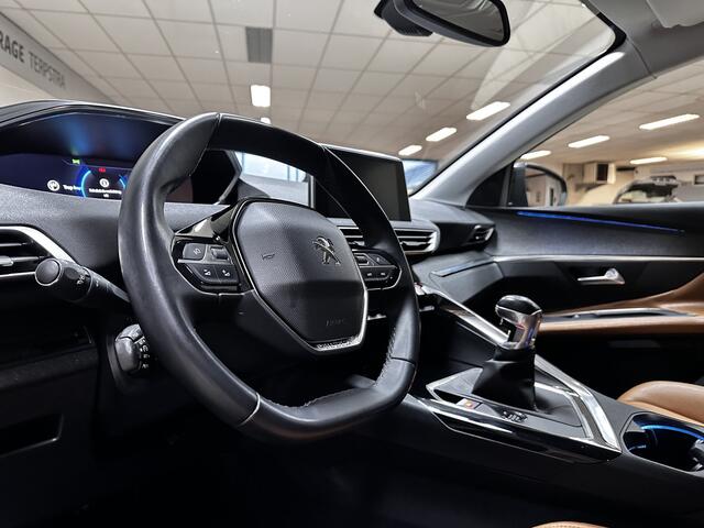 Peugeot 3008 1.2 PureTech Blue Lease Premium D-Riem Verv. 144.000KM!/ /Camera /Apple + Android /DAB+! /Lane Assist /Stoelverw. /LEDER /Navi /Climat /Cruise /Elek. pakket /Bluetooth /Regensensor /19"LMV /PDC V+A /Getint glas /LED Dagrijv