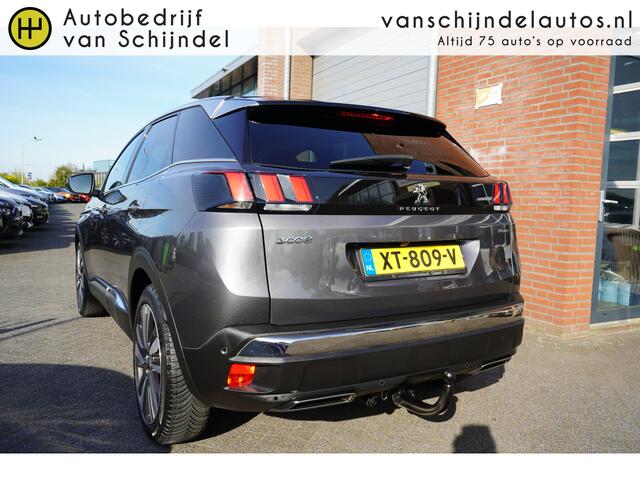 Peugeot 3008 1.2 PureTech GT Line LUXE! PERFECTE STAAT - NL AUTO TREKHAAK - CARPLAY - ANDROID - CAMERA - PDC V+A - DODEHOEK - KEYLESS - HALF LEDER - 19 INCH LMV - LANE KEEPING - ELEKTR KLEP - FOCAL GELUID