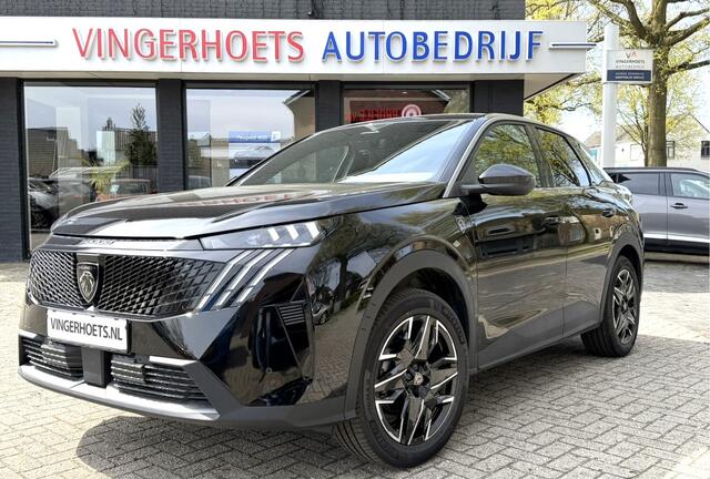 Peugeot 3008 Hybride 145 *** GT *** Le Quatorze Juillet * * Navigatie * Trekhaak * Stoel & Stuur Verwarming ** Elektrisch Bedienbare Achterklep * Achteruitrij Camera * Zwart * L.M. Velgen 19' * Adaptive Cruise Control * Keyless Entry & Start * Vingerhoets; Vierde Gene