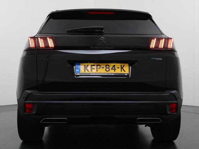 Peugeot 3008 1.6 HYbrid 225 GT Pack Business PANO | BLACK PACK | FOCAL AUDIO | CAMERA | CRUISE CONTROLE | ELEK. ACHTERKLEP | STOELVERWARMING | RIJKLAAR + 12 MND BOVAG GARANTIE |