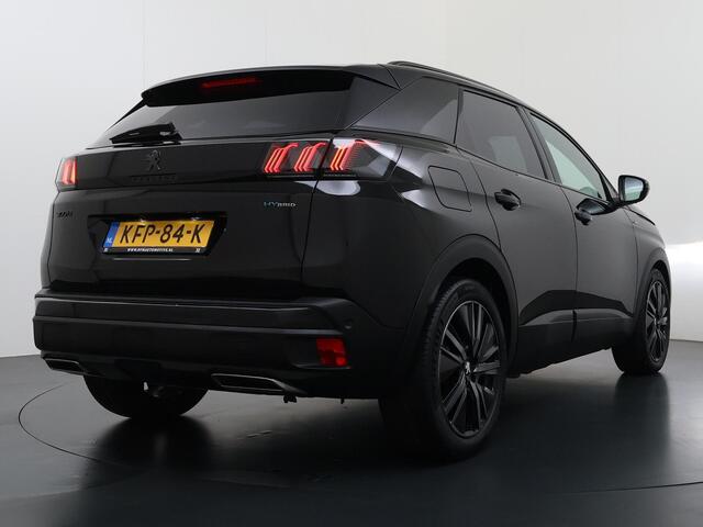 Peugeot 3008 1.6 HYbrid 225 GT Pack Business PANO | BLACK PACK | FOCAL AUDIO | CAMERA | CRUISE CONTROLE | ELEK. ACHTERKLEP | STOELVERWARMING | RIJKLAAR + 12 MND BOVAG GARANTIE |