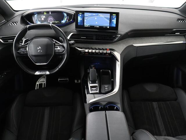 Peugeot 3008 1.6 HYbrid 225 GT Pack Business | SOH 90,2% | Panoramadak | Stoelverwarming | Adaptive cruise | Carplay | Keyless | Side Assist | Leder/Alcantara | Full LED | Navigatie | 360 Camera | PHEV | Plug In
