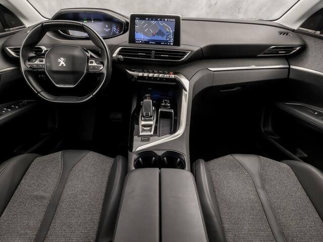 Peugeot 3008 1.2 PureTech Premium Sport Automaat (PANORAMADAK, APPLE CARPLAY, GROOT NAVI, 360 CAMERA, KEYLESS, SPORTSTOELEN, LEDER, ELEK ACHTERKLEP, ADAPTIVE CRUISE, DRIVE MODE, NIEUWSTAAT)