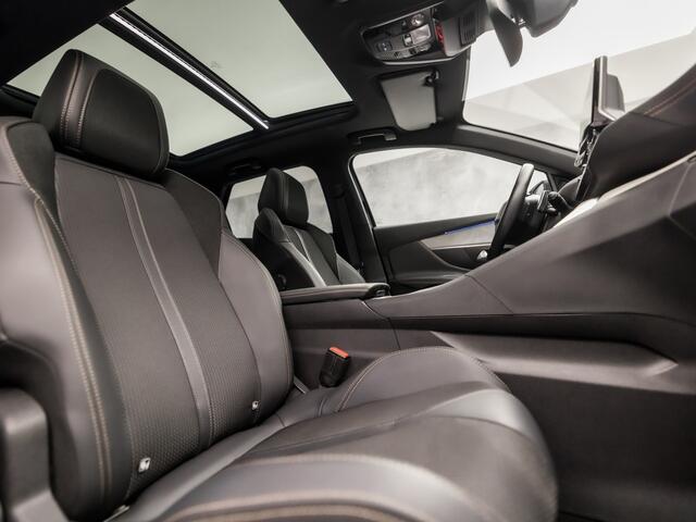 Peugeot 3008 1.6 HYbrid4 300 GT 300Pk Automaat (PANORAMADAK, APPLE CARPLAY, GROOT NAVI, 360 CAMERA, SPORTSTOELEN, ADAPTIVE CRUISE, GETINT GLAS, NIEUWSTAAT)