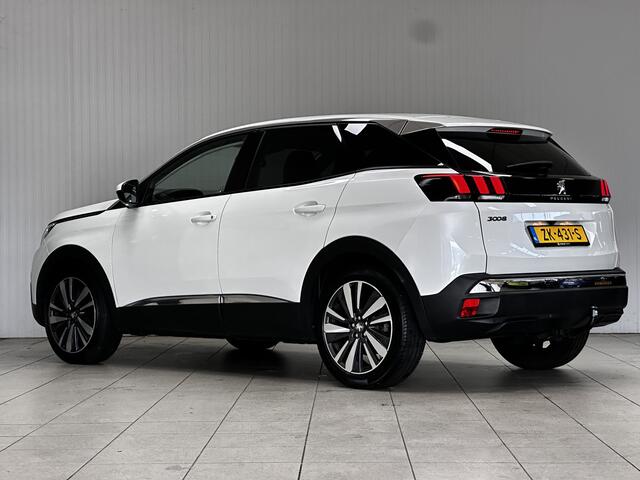 Peugeot 3008 1.2 PureTech Premium/ D-Riem verv: 170.000 KM!/ Parelmoer Wit/ Trekhaak/ Virtual Dashb./ Lane-Assist./ 19'' LMV/ LEDER/ Keyless/ Stoelverw./ Elek. Kofferklep/ Camera/ PDC.