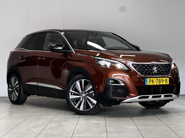Peugeot 3008 1.6 e-THP GT Line/ DEALER ONDERHOUDEN!/ Automaat/ Virtual Dashb./ Two-Tone/ 19'' LMV/ LED Koplampen/ LEDER/ Apple + Android/ Stoelverw./ Lane-Assist./ Dode-Hoek DET./ Zwarte-Hemel/ Elek. Kofferklep/ Camera.