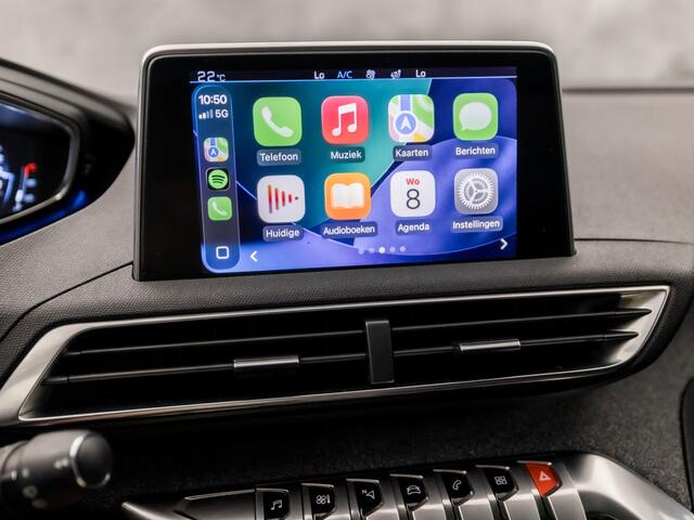 Peugeot 3008 1.2 PureTech Allure Automaat (APPLE CARPLAY, GROOT NAVI, LEDER, TREKHAAK, STOELVERWARMING, SPORTSTOELEN, GETINT GLAS, 360 CAMERA, CRUISE, NIEUWSTAAT)