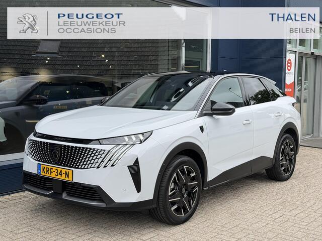 Peugeot 3008 1.2 Hybrid 145 PK GT | Meest Complete Uitvoering | Elektrische Achterklep | Stoel- & Stuurwielverwarming | Navigatie | Keyless Entry | Camera | Parkeersensoren | Full LED Matrix verlichting | Adaptieve Cruise Control | Draadloze Apple Carplay & Android Au