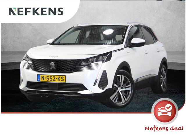 Peugeot 3008 1.6 HYbrid 225PK Blue Lease Allure | 2de eigenaar | Navigatie | Camera | LMV | Adaptief Cruise Control | AppleCarPlay/AndroidAuto | Climate Control | Virt.Cockpit | Keyless | Isofix | Privacy Glass | Parkeersensoren | Trekhaak | Elektrische Achterklep |