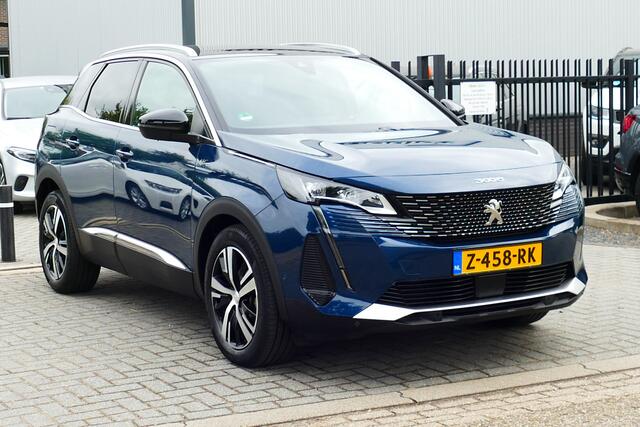 Peugeot 3008 1.2 130pk GT. Adap Cruise, Camera, Half Leer, Navi, 18"LMV, Haak 1400kg