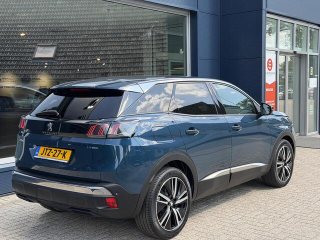 Peugeot 3008 1.6 HYbrid 180 PK Allure Pack Business | Automaat | Plug-In Hybride tot 50 KM Elektrisch | Navigatie | LED Verlichting | Climate Control | Dode Hoek Detectie | Adaptieve Cruise Control | Camera | Parkeersensoren V+A | 19" Lichtmetalen Velgen GT Look | Hog