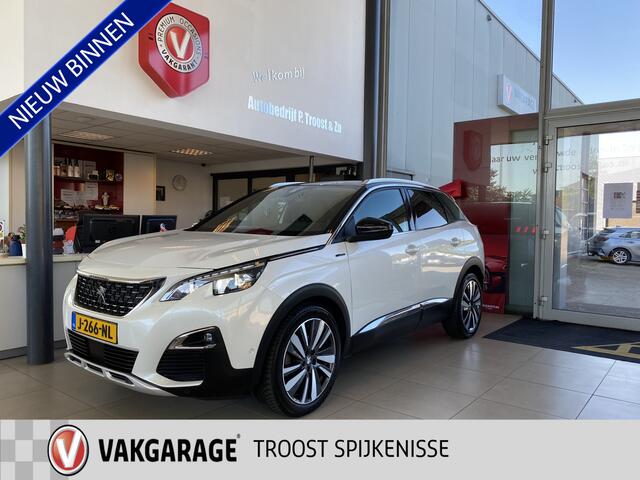 Peugeot 3008 1.2 PureTech GT Line Avantage,Automaat,Navigatie,Achteruitrijcamera,Climate&Cruisecontrol,Spraakbediening,Trekhaak,Keyless,Digitaal Instrumentenpaneel,Leder/Stof,V&A Sensoren,19 Inch Lmv