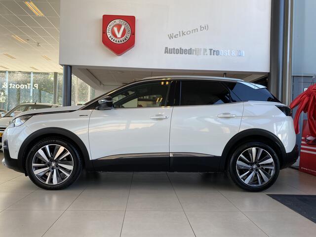 Peugeot 3008 1.2 PureTech GT Line Avantage,Automaat,Navigatie,Achteruitrijcamera,Climate&Cruisecontrol,Spraakbediening,Trekhaak,Keyless,Digitaal Instrumentenpaneel,Leder/Stof,V&A Sensoren,19 Inch Lmv