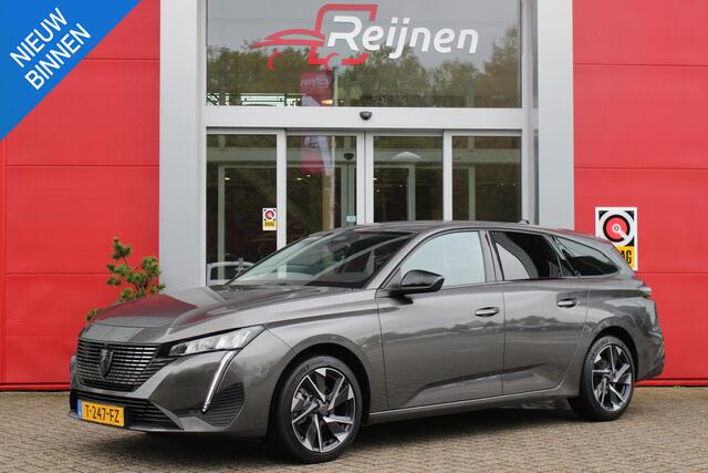 Peugeot 308 SW 1.2 130PK AUTOMAAT ALLURE PACK BUSINESS | NAVIGATIE | DRAADLOZE APPLE CARPLAY/ANDROID AUTO | KEYLESS ENTRY/START | DAB+ RADIO | LICHTMETALEN VELGEN 17" | ADAPTIVE CRUISE CONTROL | ACHTERUITRIJ CAMERA | CLIMATE CONTROL | PARKEERSENSOREN VOOR EN ACHTER |