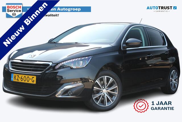 Peugeot 308 1.2 PureTech Allure | incl. 12 maanden garantie | 1e eigenaar | LED | DAB+ | Parkeersensoren voor en achter | Cruise control | Navigatie | Achteruitrijcamera | 100% onderhouden | Panoramadak | Climate control | 16" velgen | Isofix | Origineel NL auto | Di