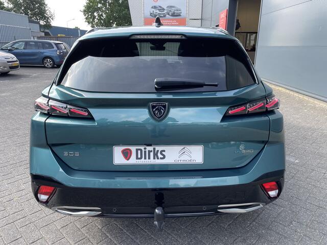 Peugeot 308 SW 180pk Hybrid GT (Elektrisch Schuifdak - Trekhaak - Focal Electra - Camera - Keyless Entry - 3D Cockpit - Adaptieve Cruise Controle - Parkeersensoren V+A)