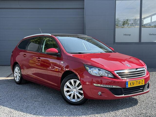 Peugeot 308 SW 1.2 PureTech Style 1e Eigenaar,Pano,Navi,131pk,Trekhaak,6 Bak,Clima,Cruise,Pdc,Lm Velgen,Dealer Onderhouden,Apk tot 11-2025