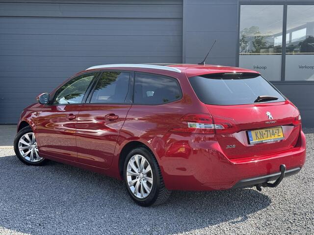 Peugeot 308 SW 1.2 PureTech Style 1e Eigenaar,Pano,Navi,131pk,Trekhaak,6 Bak,Clima,Cruise,Pdc,Lm Velgen,Dealer Onderhouden,Apk tot 11-2025