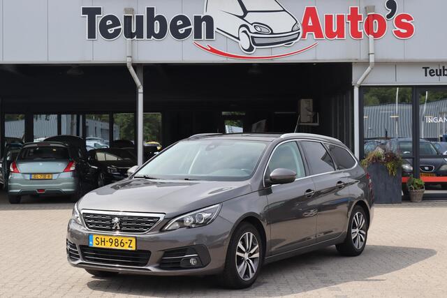 Peugeot 308 SW 1.2 PureTech Blue Lease Premium Panoramadak, Navigatie, Apple Carplay, Cruise control, Automaat, Cruise control, Climate control