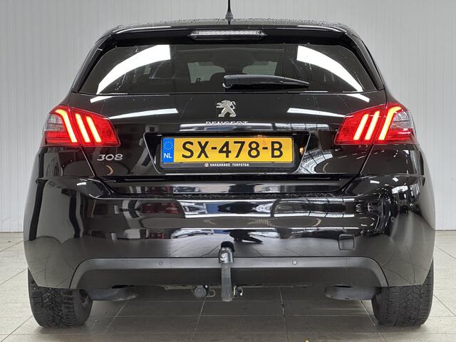 Peugeot 308 1.2 PureTech Executive/ D-Riem verv: 91.000 KM!/ Panorama-Dak!/ Apple + Android/ DAB+/ Navi/ Lane-Assist./ 16'' LMV/ Clima/ Cruise/ Elek. pakket/ Isofix/ Bluetooth/ Multi. LEDER. Stuur/ Mistl./ PDC V+A/ Extra getint