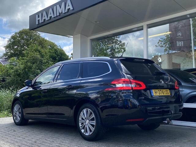 Peugeot 308 SW 1.2T 130pk Blue Lease Premium | Adaptieve Cruise Control | Trekhaak | Achteruitrijcamera | Navigatie | Panoramadak | Facelift model
