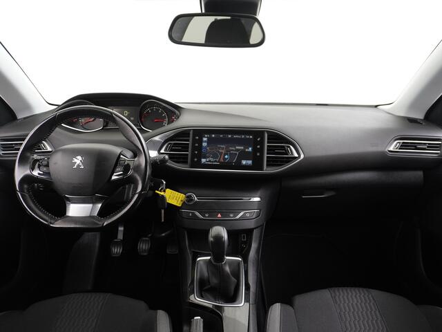 Peugeot 308 SW 1.2T 111PK Navi Ecc Trekhaak Cruise Control Pdc DAB+ Bluetooth Regen-Lichtsensor Led Style PureTech Connect Apps Lmv 16" Privacy Glas Slechts 1.165KG Keurig onderhouden!