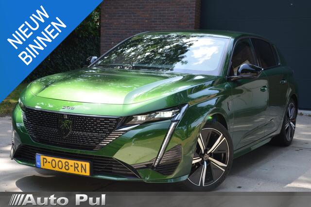 Peugeot 308 1.2 PureTech GT Line Automaat/Navi.Pdc/Ecc/360 Graden camera/Apple Carplay/Android Auto/kunstlederen/Alcantara bekleding/matrix LED koplampen/Volledig digitaal instrumentenpaneel