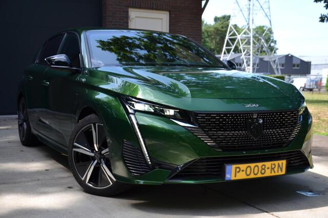 Peugeot 308 1.2 PureTech GT Line Automaat/Navi.Pdc/Ecc/360 Graden camera/Apple Carplay/Android Auto/kunstlederen/Alcantara bekleding/matrix LED koplampen/Volledig digitaal instrumentenpaneel