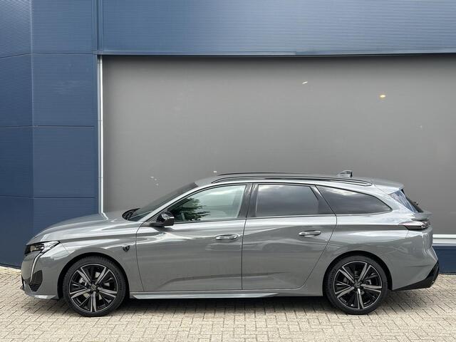 Peugeot 308 SW GT 1.2 Turbo 130 PK Automaat | Pack Navigatie | Trekhaak 1200 KG | Full LED Matrix Verlichting | Slechts 14.000 KM | 18" Portland Velgen | Stoelverwarming | Alcantara Bekleding | Dode Hoek Detectie | Parkeercamera | Keyless Entry |