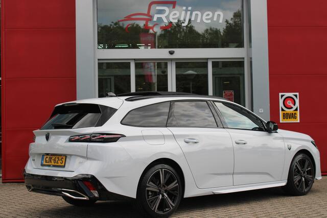 Peugeot 308 SW 1.2 Hybrid 145PK e-DCS6 GT | PANORAMISCH SCHUIF/KANTEL DAK | FOCAL AUDIO SYSTEM | DRAADLOZE APPLE CARPLAY/ANDROID AUTO | DRAADLOZE TELEFOONLADER | 360° CAMERA | ELEKTRISCH BEDIENBARE ACHTERKLEP | FULL LED KOPLAMPEN | NAVIGATIE | LICHTMETALEN VELGEN 18"