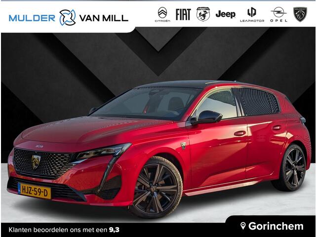 Peugeot 308 GT 1.2 Hybrid 136pk e-DCS6 | SCHUIF/KANTELDAK | 360° CAMERA | ALCANTARA BEKLEDING | STOEL EN STUURVERW. |