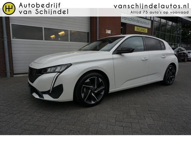 Peugeot 308 1.2 PURETECH 131PK AUTOMAAT ALLURE VOL LUXE!! OKT 2022 360CAMERA ADAPTIEVE CRUISE FULL LED ANDROID/APPLECARPLAY NAVI 17INCH KEYLESS PDC V+A 1/2LEDER CLIMA BLUETOOTH