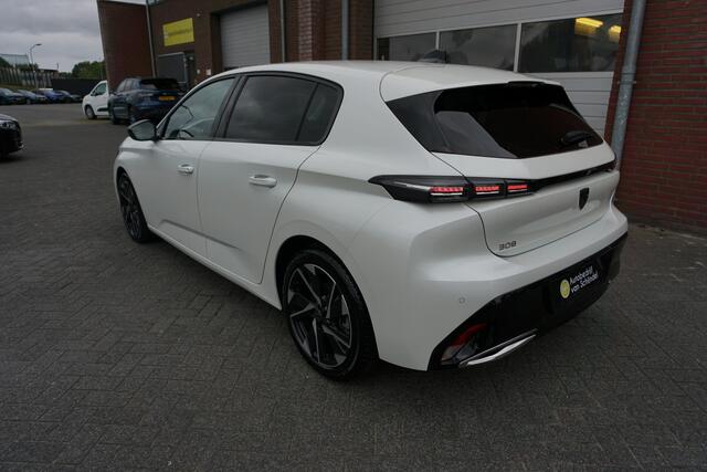 Peugeot 308 1.2 PURETECH 131PK AUTOMAAT ALLURE VOL LUXE!! OKT 2022 360CAMERA ADAPTIEVE CRUISE FULL LED ANDROID/APPLECARPLAY NAVI 17INCH KEYLESS PDC V+A 1/2LEDER CLIMA BLUETOOTH
