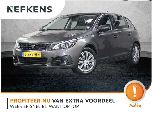 Peugeot 308 130PK Premium | AppleCarPlay/AndroidAuto | Glazendak | Navigatie | Cruise Control | Armsteun | Climate Control | Camera | Privacy Glass | Isofix |