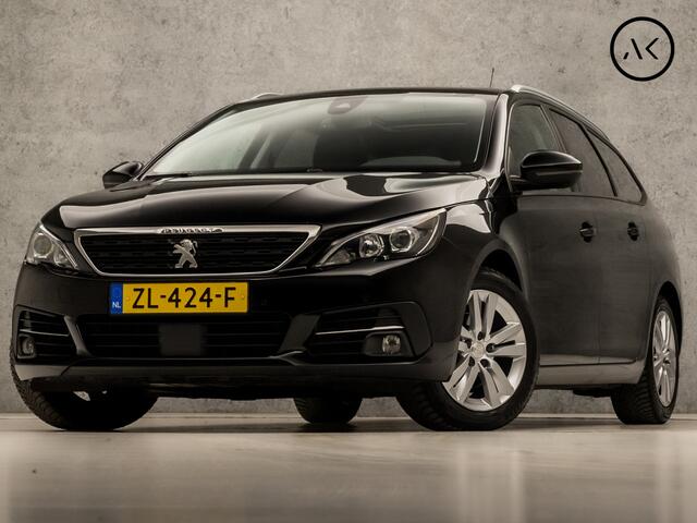Peugeot 308 SW 1.2 PureTech Sport (PANORAMADAK, APPLE CARPLAY, LEDER, GROOT NAVI, SPORTSTOELEN, PARKEERSENSOREN, TREKHAAK, GETINT GLAS, LANE ASSIST, NIEUWSTAAT)
