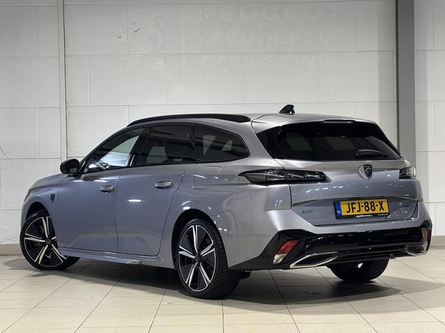 Peugeot 308 SW GT 1.6 HYbrid PHEV 225pk e-EAT8 | FOCAL HIFI | ELEKTR. A.KLEP | 360° CAMERA | STUUR+VOORRUITVERW. | ALL-SEASONBANDEN | NAVI |