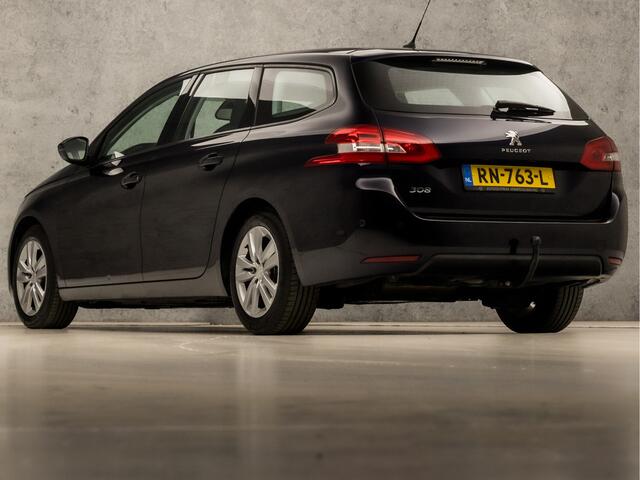 Peugeot 308 SW 1.2 PureTech Sport (APPLE CARPLAY, GROOT NAVI, TREKHAAK, PARKEERSENSOREN, SPORTSTOELEN, CRUISE, DAB+, LM VELGEN, NIEUWE APK, NIEUWSTAAT)
