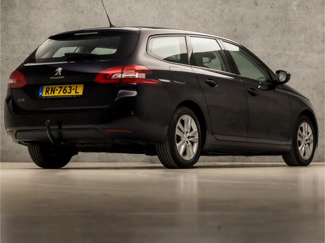 Peugeot 308 SW 1.2 PureTech Sport (APPLE CARPLAY, GROOT NAVI, TREKHAAK, PARKEERSENSOREN, SPORTSTOELEN, CRUISE, DAB+, LM VELGEN, NIEUWE APK, NIEUWSTAAT)