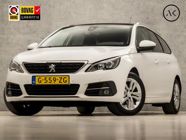 Peugeot 308 SW 1.2 PureTech Sport (PANORAMADAK, APPLE CARPLAY, GROOT NAVI, 360 CAMERA, SPORTSTOELEN, GETINT GLAS, PARKEERSENSOREN, CRUISE, LANE ASSIST, NIEUWE APK, NIEUWSTAAT)